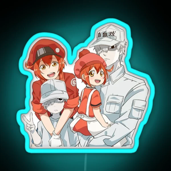 Sekkekkyuu Family RGB Neon Sign