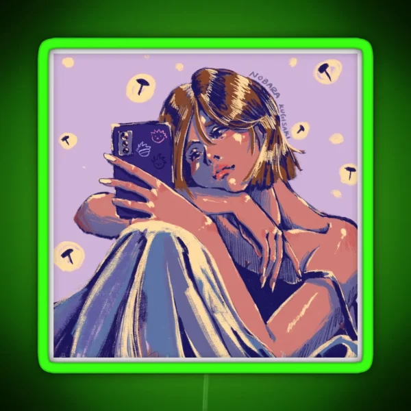 Selfie RGB Neon Sign