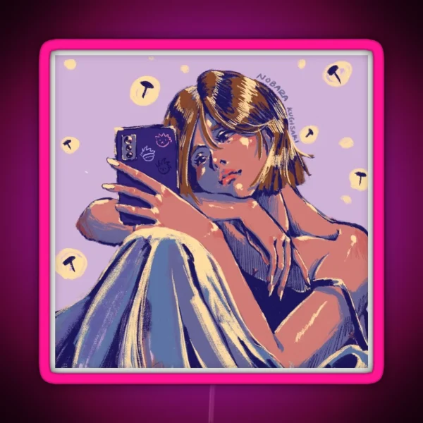 Selfie RGB Neon Sign