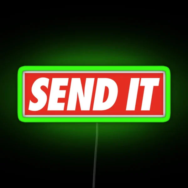 SEND IT Classic Led RGB Neon Sign