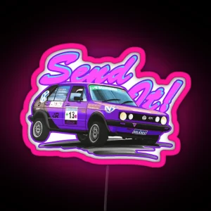 Send It Rally RGB Neon Sign