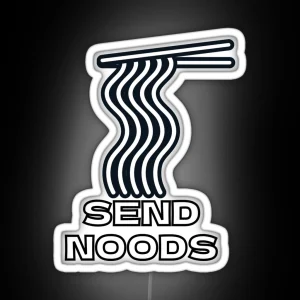 SEND NOODS RGB Neon Sign