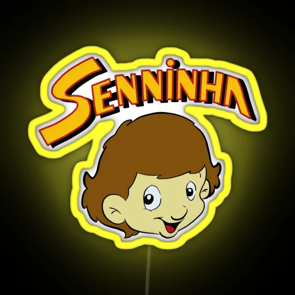 Senninha 1993 RGB Neon Sign