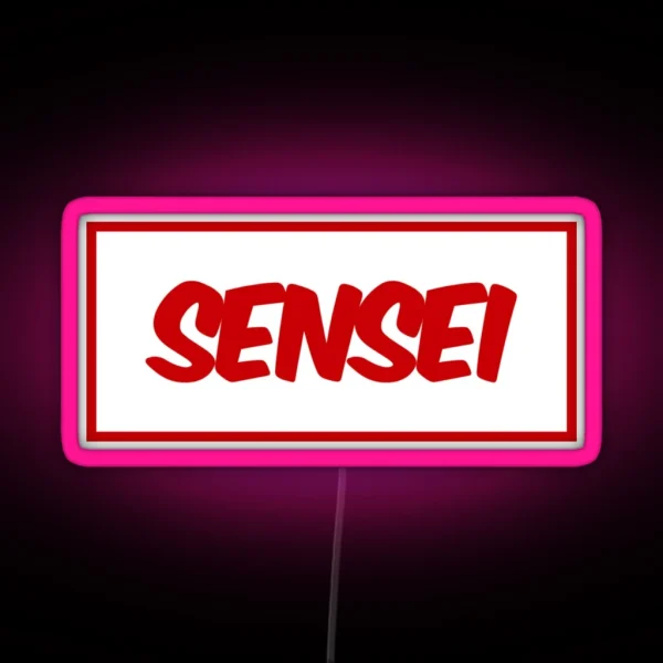 Sensei RGB Neon Sign
