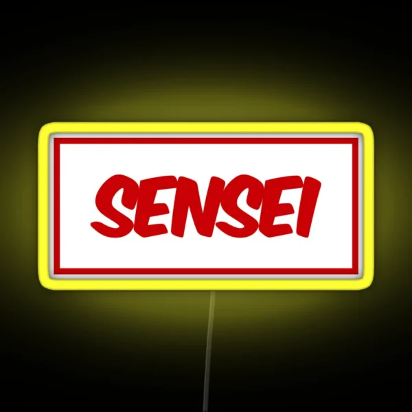 Sensei RGB Neon Sign