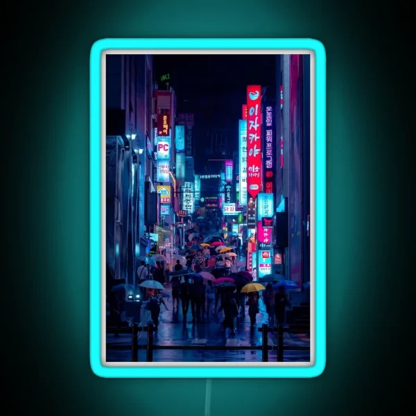Seoul RGB Neon Sign