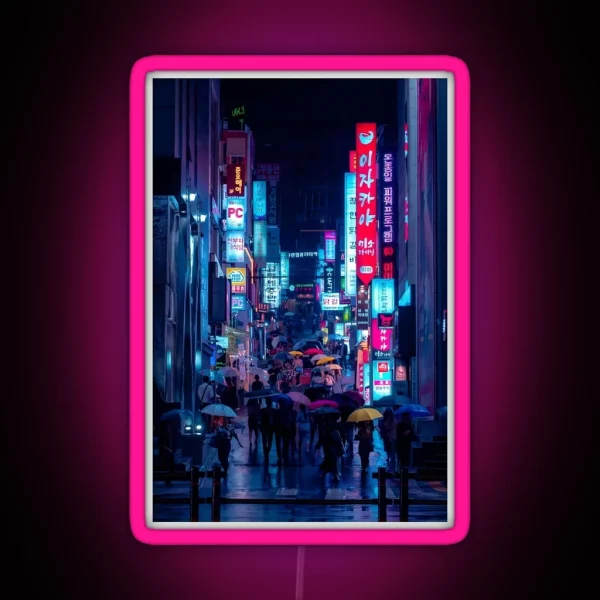 Seoul RGB Neon Sign