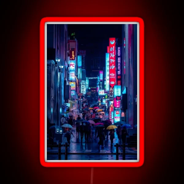 Seoul RGB Neon Sign
