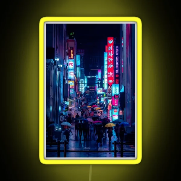 Seoul RGB Neon Sign