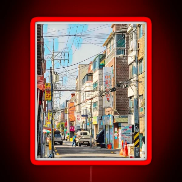 Seoul Streets RGB Neon Sign