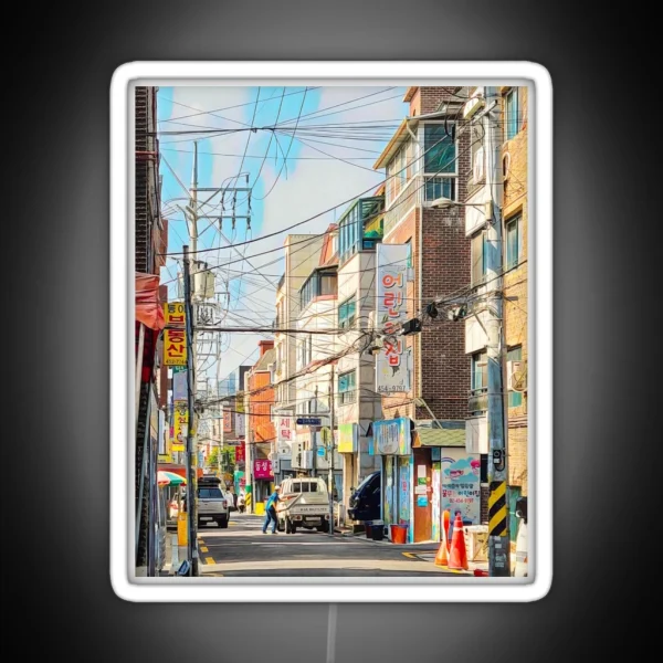 Seoul Streets RGB Neon Sign