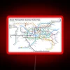 SEOUL SUBWAY - RGB NEON SIGN - RED