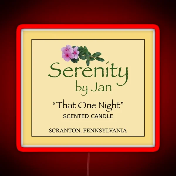 Serenity By Jan That One Night RGB Neon Sign