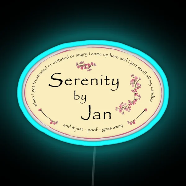 Serenity RGB Neon Sign