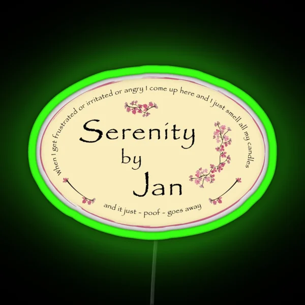 Serenity RGB Neon Sign