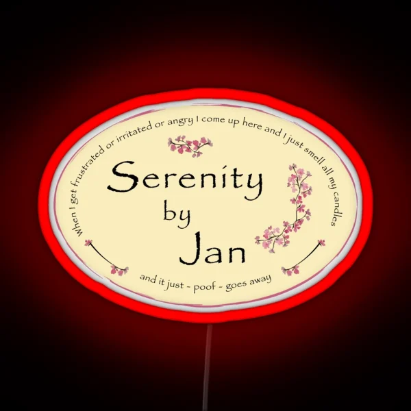 Serenity RGB Neon Sign