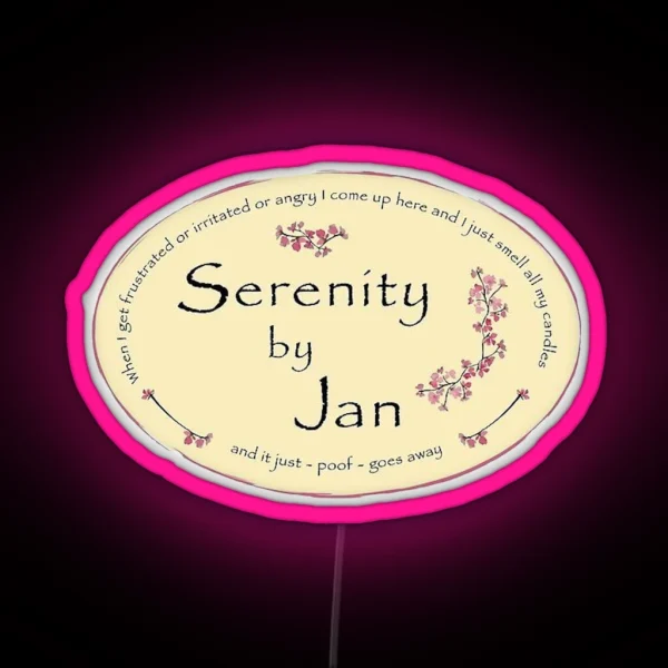 Serenity RGB Neon Sign