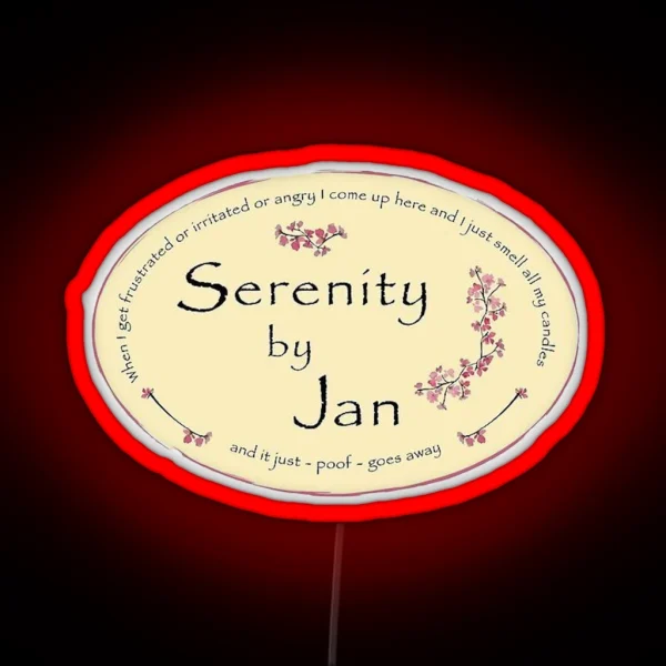 Serenity RGB Neon Sign