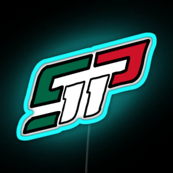 Sergio Perez RGB Neon Sign