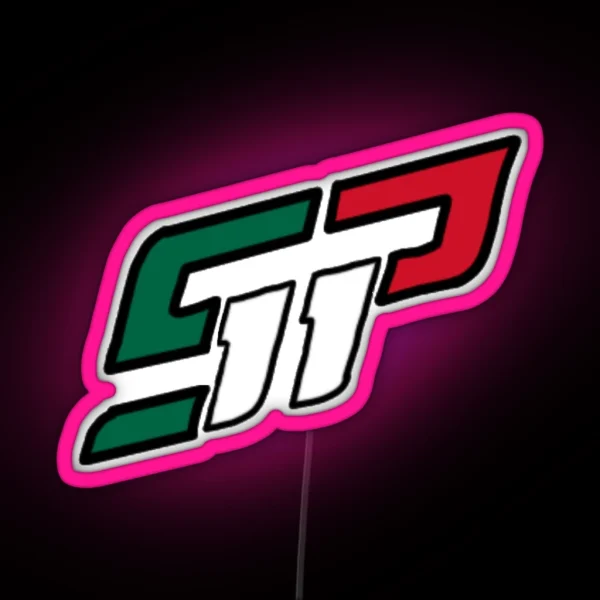 Sergio Perez RGB Neon Sign