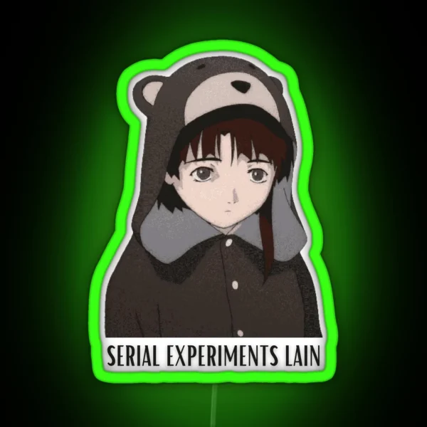 Serial Experiment Lain RGB Neon Sign