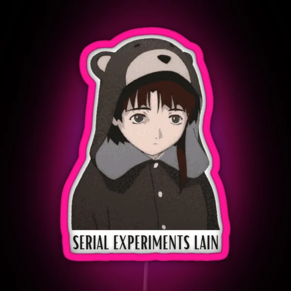 Serial Experiment Lain RGB Neon Sign