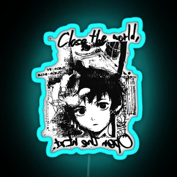 Serial Experiments Lain 12 RGB Neon Sign