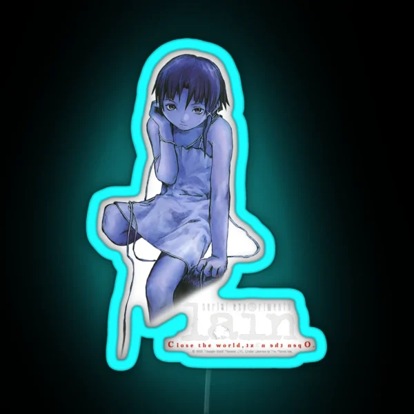 Serial Experiments Lain 12 RGB Neon Sign