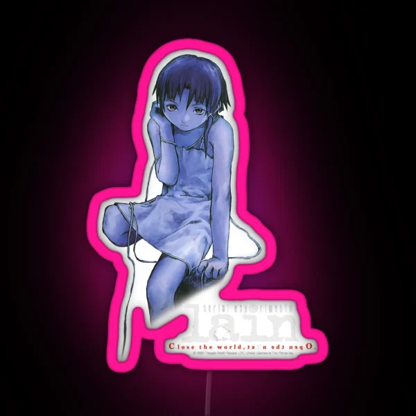 Serial Experiments Lain 12 RGB Neon Sign