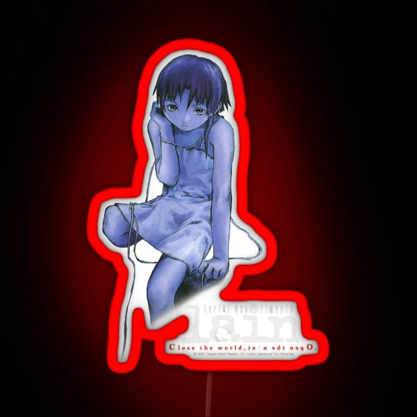 Serial Experiments Lain 12 RGB Neon Sign