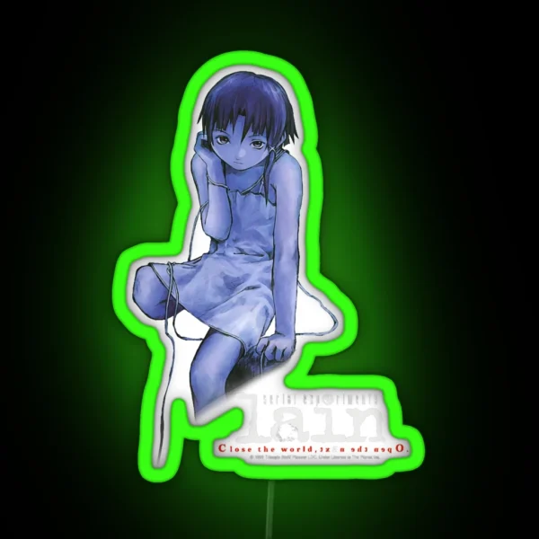 Serial Experiments Lain 12 RGB Neon Sign