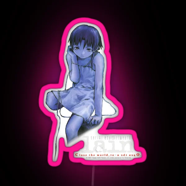 Serial Experiments Lain 12 RGB Neon Sign