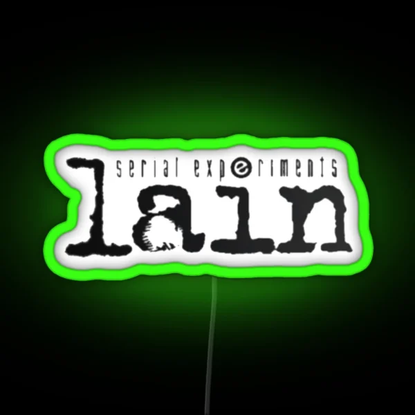 Serial Experiments Lain 38 RGB Neon Sign