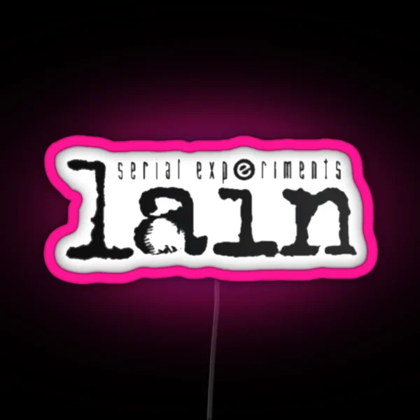 Serial Experiments Lain 38 RGB Neon Sign