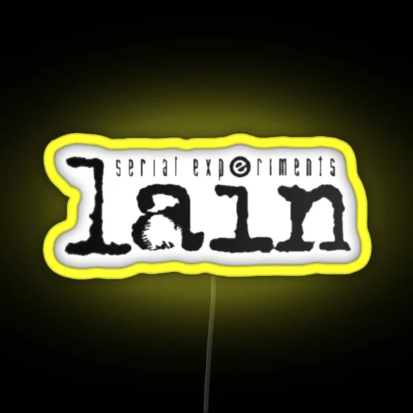 Serial Experiments Lain 38 RGB Neon Sign