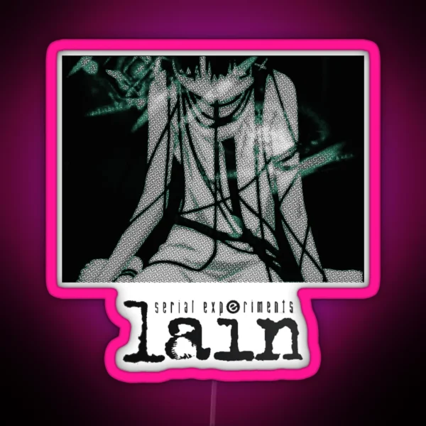 Serial Experiments Lain 4 RGB Neon Sign