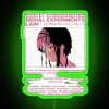 Serial Experiments Lain Neon Aesthetic RGB Green Light Art