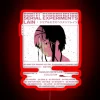 neon sign serial experiments lain aesthetic rgb red