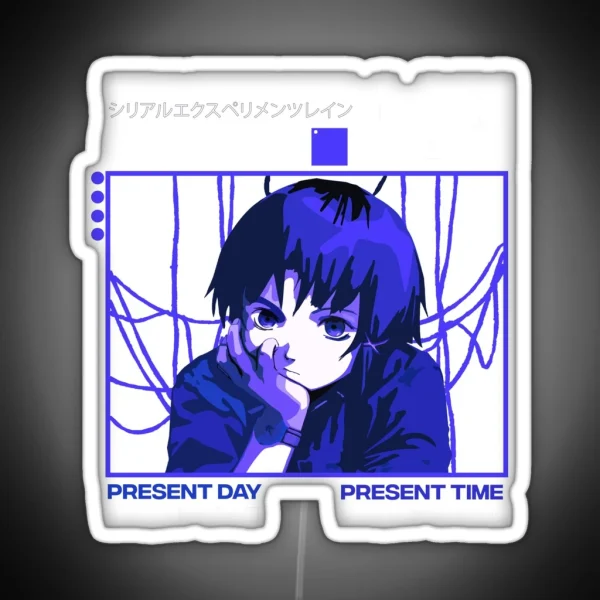 Serial Experiments Lain Darker RGB Neon Sign