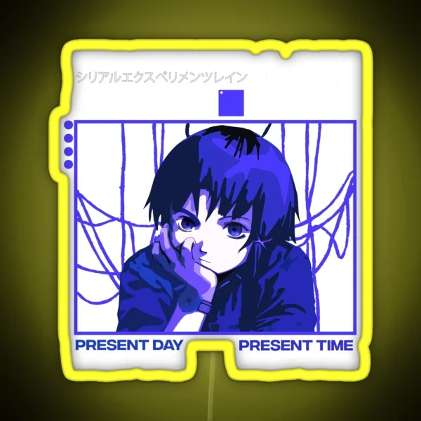 Serial Experiments Lain Darker RGB Neon Sign