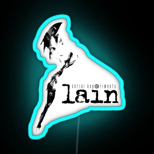 Serial Experiments Lain Lain Fade Line RGB Neon Sign