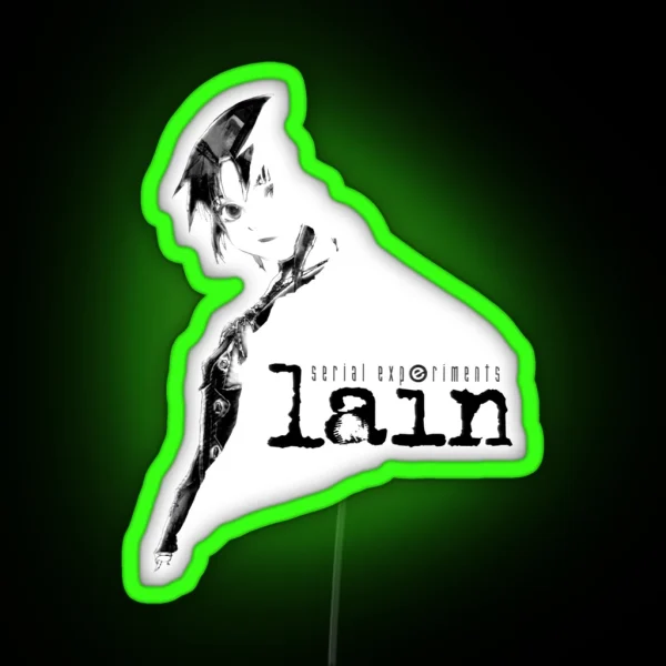 Serial Experiments Lain Lain Fade RGB Neon Sign