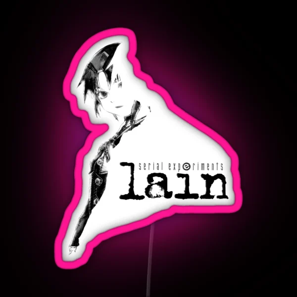 Serial Experiments Lain Lain Fade RGB Neon Sign