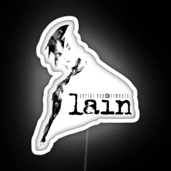 Serial Experiments Lain Lain Fade RGB Neon Sign