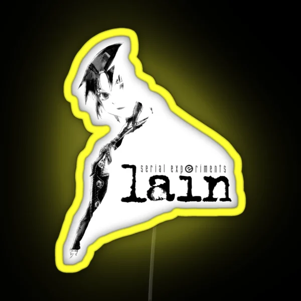 Serial Experiments Lain Lain Fade RGB Neon Sign