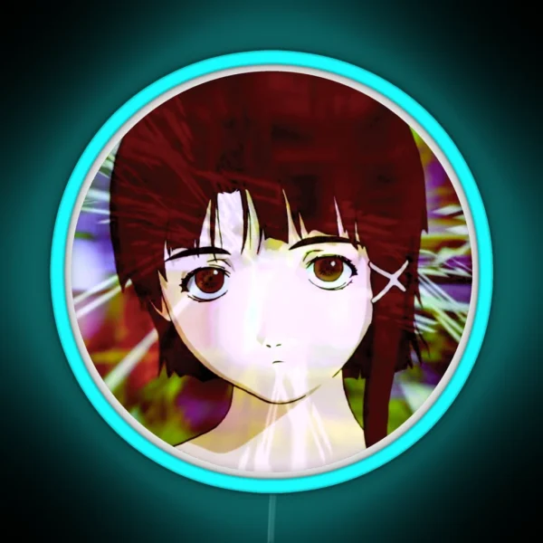 Serial Experiments Lain OP RGB Neon Sign