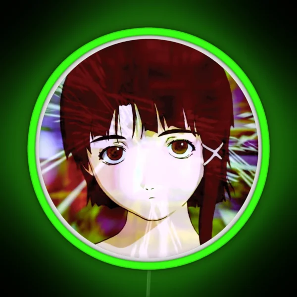 Serial Experiments Lain OP RGB Neon Sign