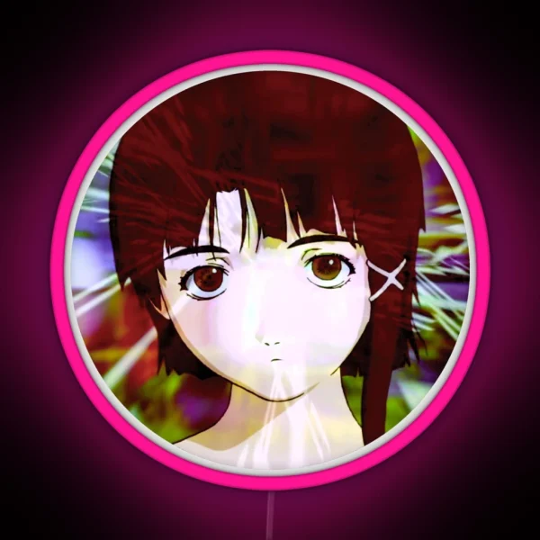 Serial Experiments Lain OP RGB Neon Sign