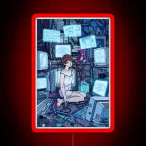 Serial Experiments Lain RGB Neon Sign