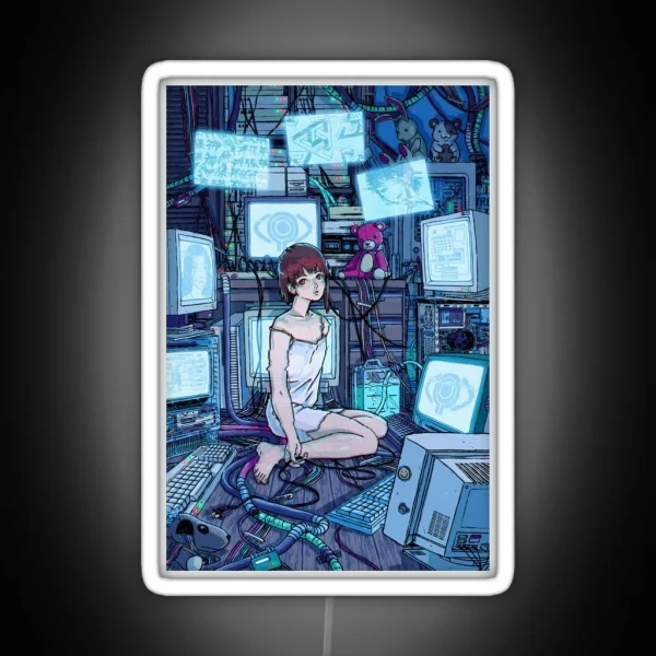 Serial Experiments Lain RGB Neon Sign